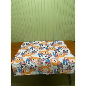 The Bobbs-Merrill Company Vintage Raggedy Ann and Andy Quilt